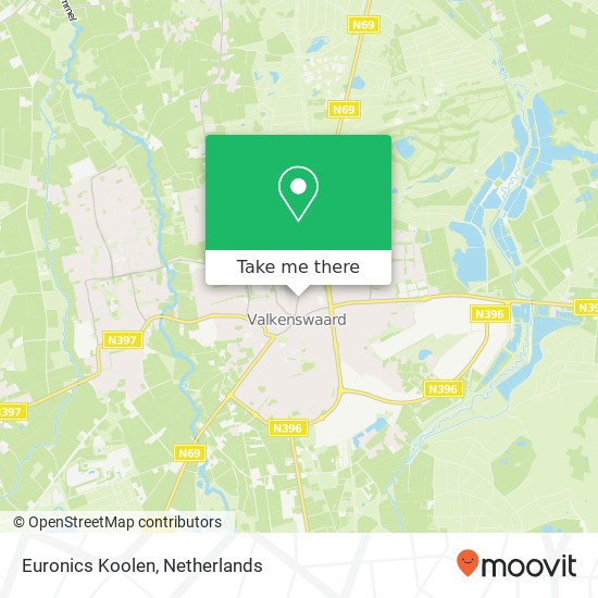 Euronics Koolen map