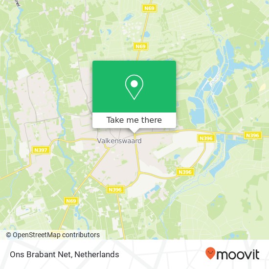 Ons Brabant Net map