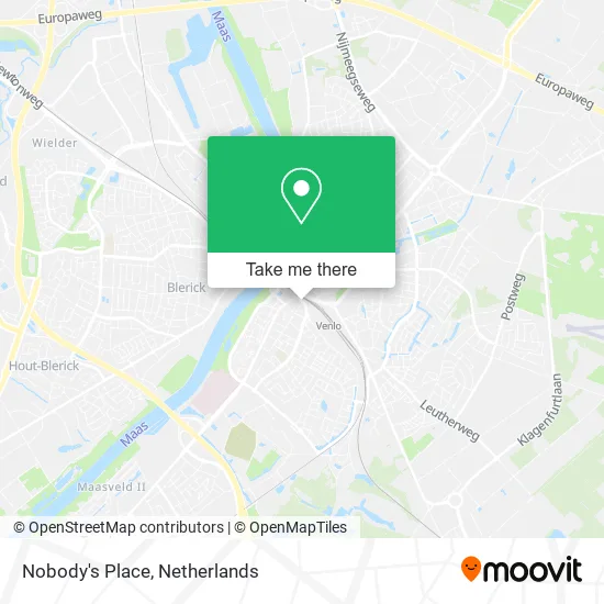 Nobody's Place map