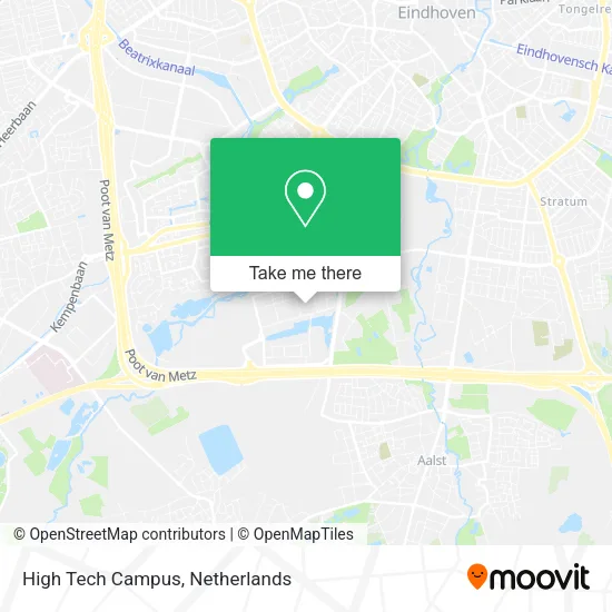 High Tech Campus map