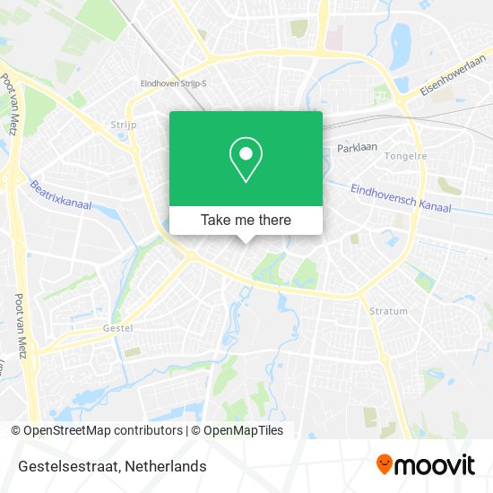 Gestelsestraat map