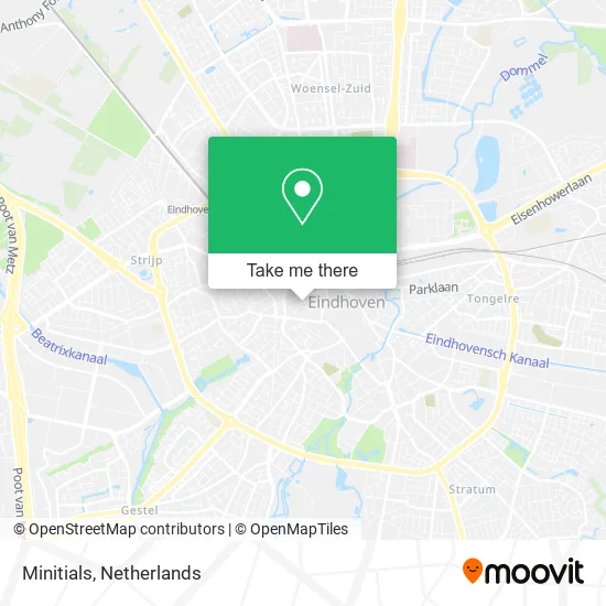Minitials map