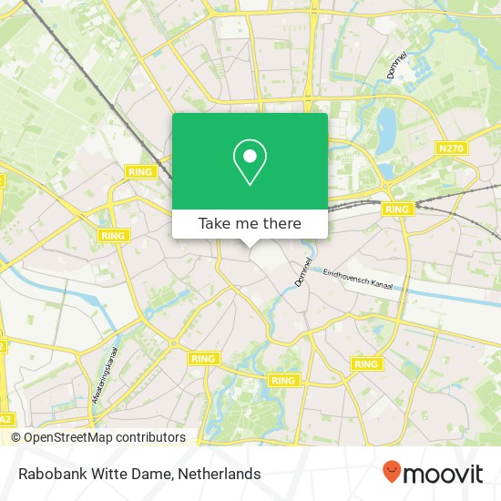 Rabobank Witte Dame map