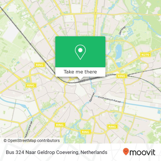 Bus 324 Naar Geldrop Coevering map