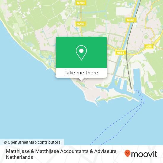 Matthijsse & Matthijsse Accountants & Adviseurs map