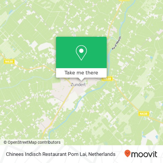 Chinees Indisch Restaurant Pom Lai map