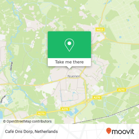 Café Ons Dorp map