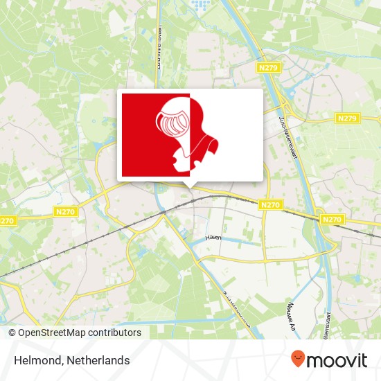 Helmond map