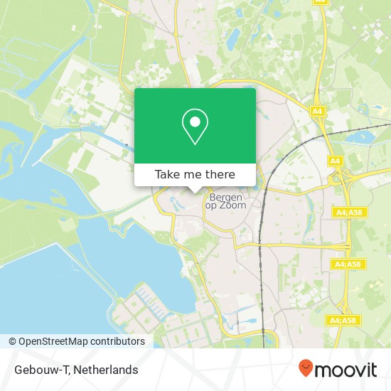 Gebouw-T map