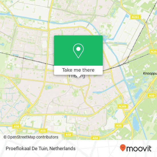 Proeflokaal De Tuin map