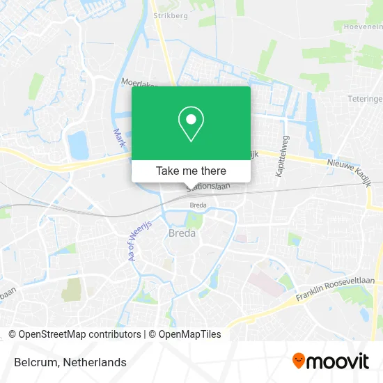 Belcrum map