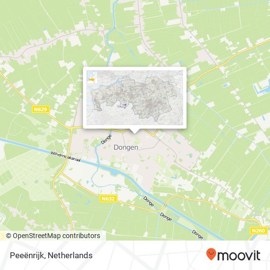 Peeënrijk map