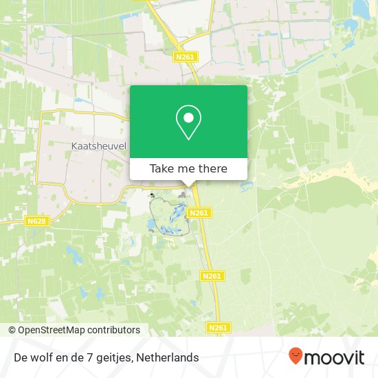 De wolf en de 7 geitjes map