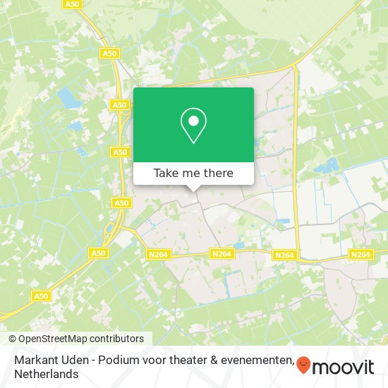 Markant Uden - Podium voor theater & evenementen map