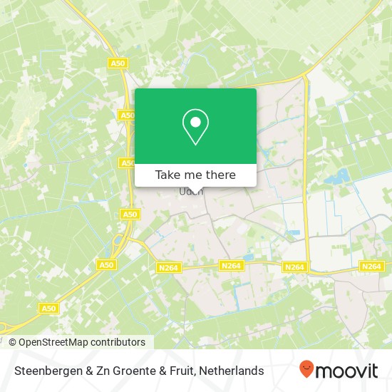 Steenbergen & Zn Groente & Fruit map