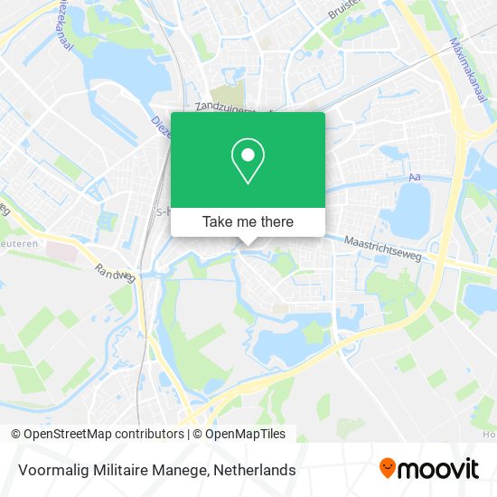 Voormalig Militaire Manege map