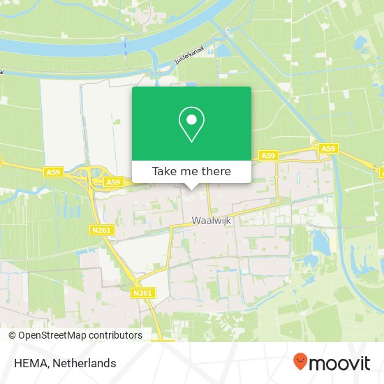 HEMA map