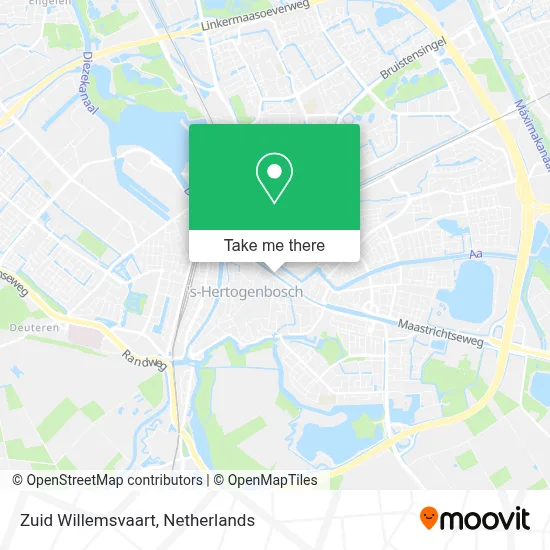 Zuid Willemsvaart map