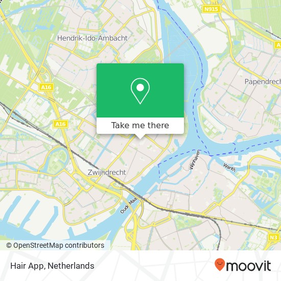 Hair App map