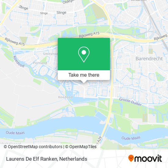 Laurens De Elf Ranken map