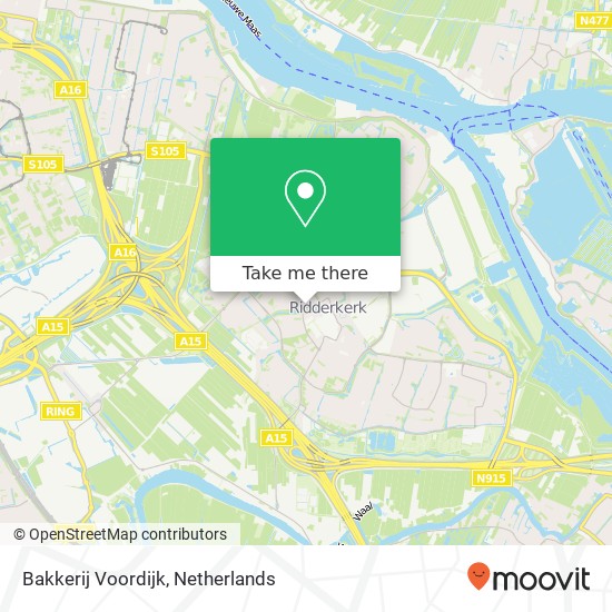 Bakkerij Voordijk map