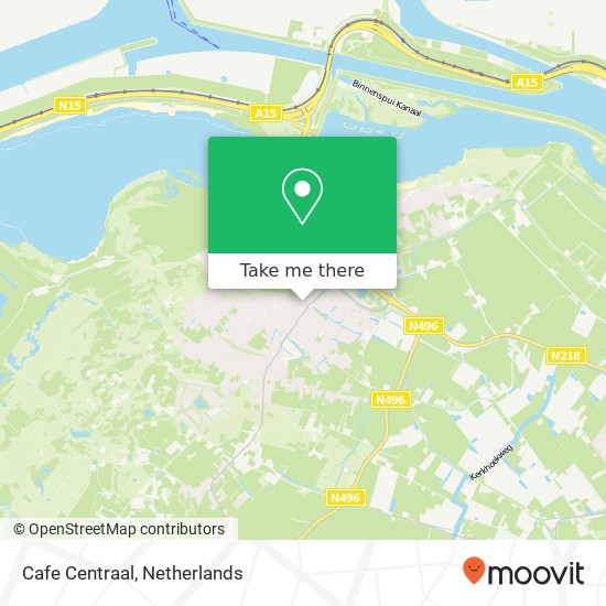 Cafe Centraal map