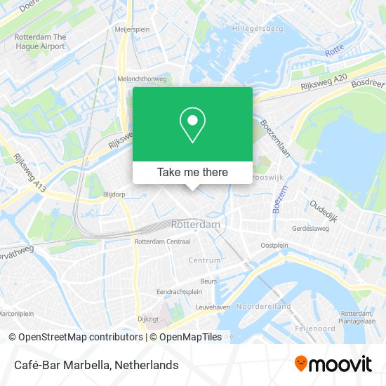Café-Bar Marbella map