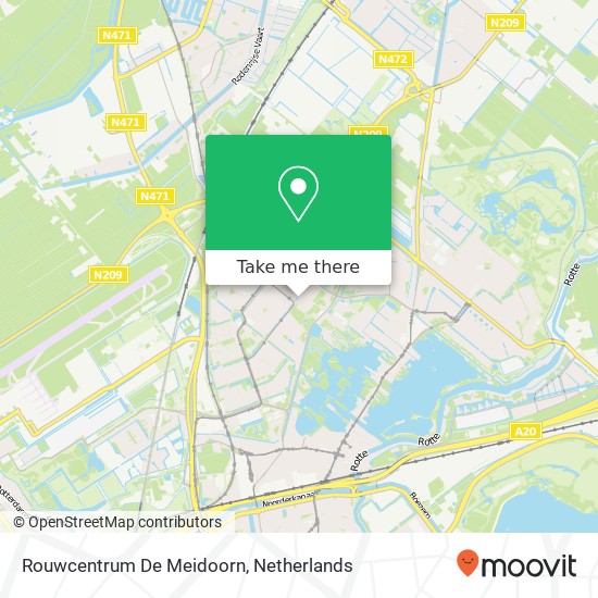 Rouwcentrum De Meidoorn map