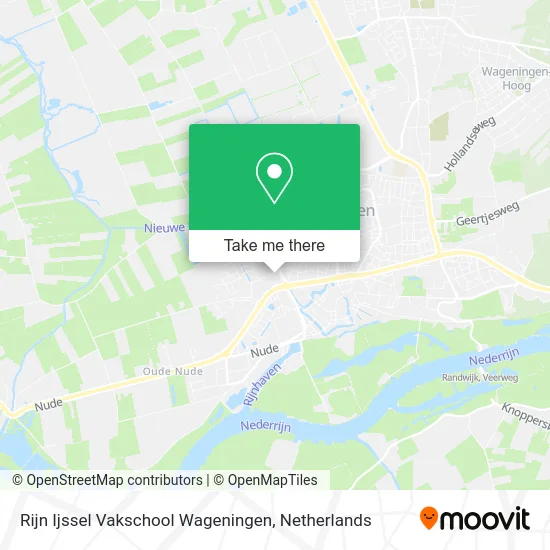 Rijn Ijssel Vakschool Wageningen map