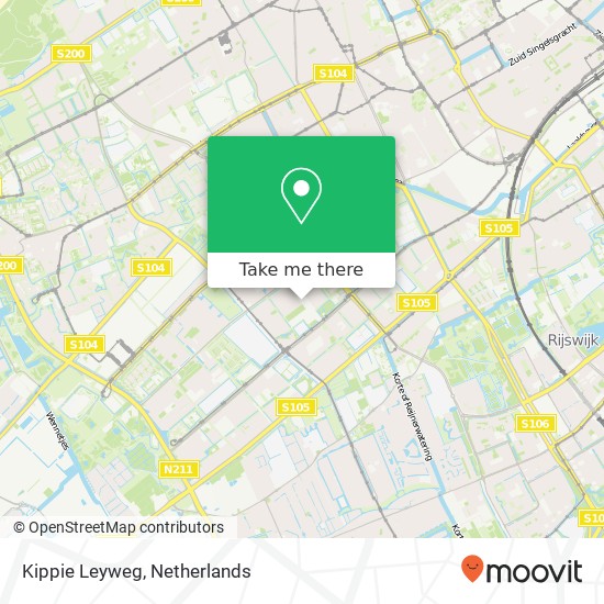 Kippie Leyweg map