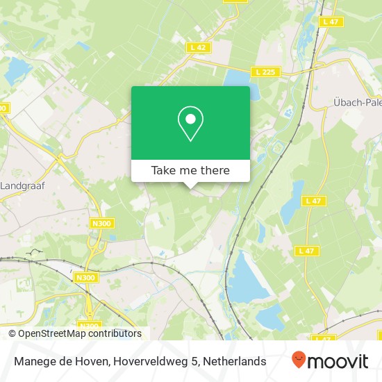 Manege de Hoven, Hoverveldweg 5 map