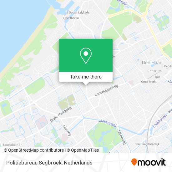 Politiebureau Segbroek map