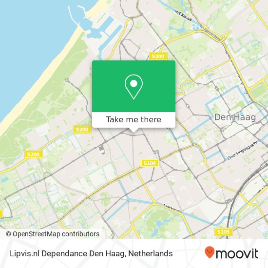 Lipvis.nl Dependance Den Haag map