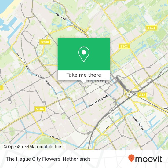 The Hague City Flowers map