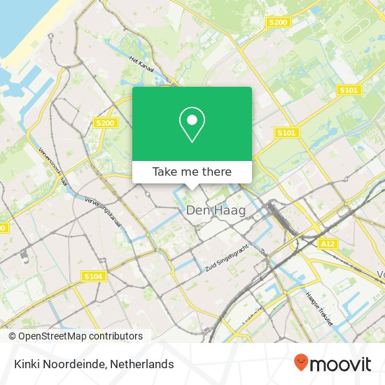 Kinki  Noordeinde Karte