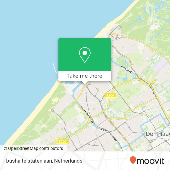 bushalte statenlaan map