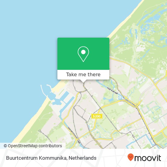 Buurtcentrum Kommunika map