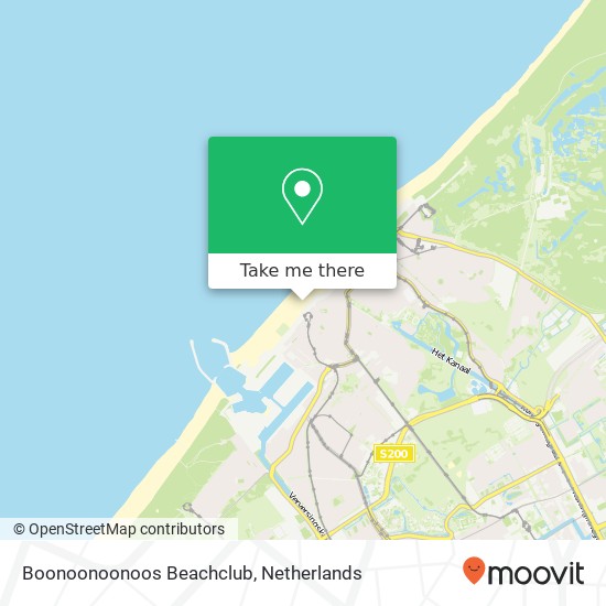 Boonoonoonoos Beachclub map