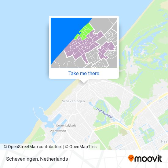 Scheveningen map