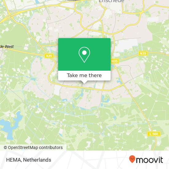 HEMA map