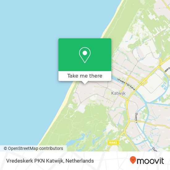 Vredeskerk PKN Katwijk map