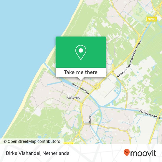 Dirks Vishandel map