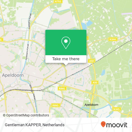 Gentleman KAPPER map