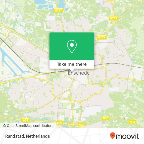 Randstad map