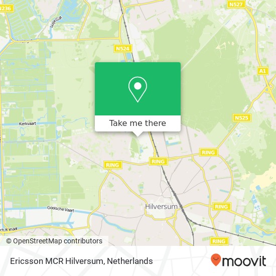 Ericsson MCR Hilversum Karte