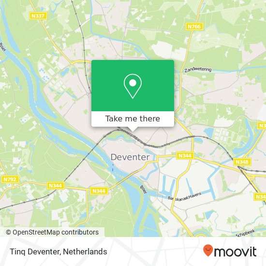 Tinq Deventer Karte