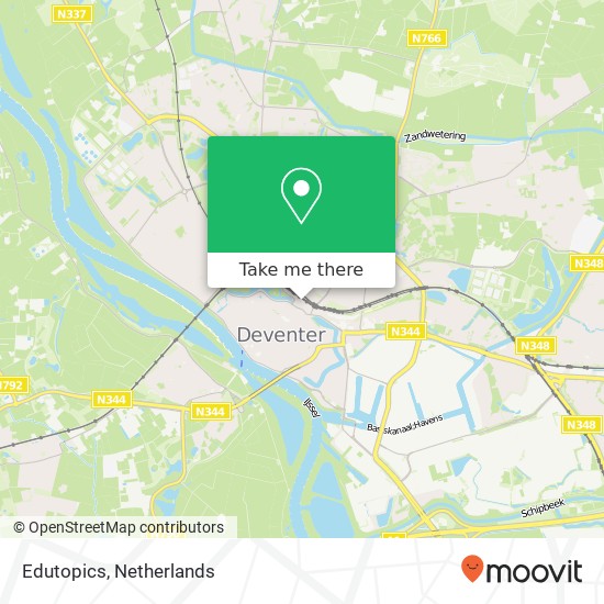 Edutopics map