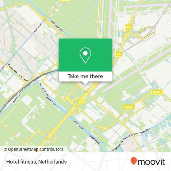 Hotel fitness map