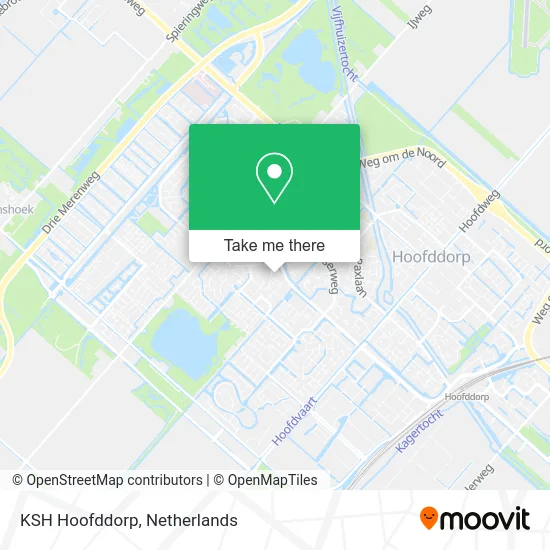KSH Hoofddorp map