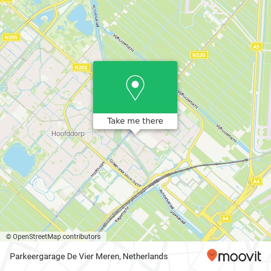 Parkeergarage De Vier Meren map